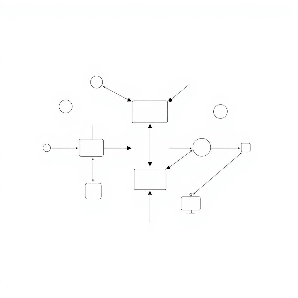Diagrama abstracto de flujo de procesos automatizados